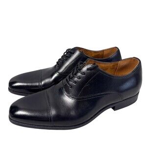 Florsheim Carino Men's Size 7N Oxford Dress Shoes Black Cap Toe Lace Up